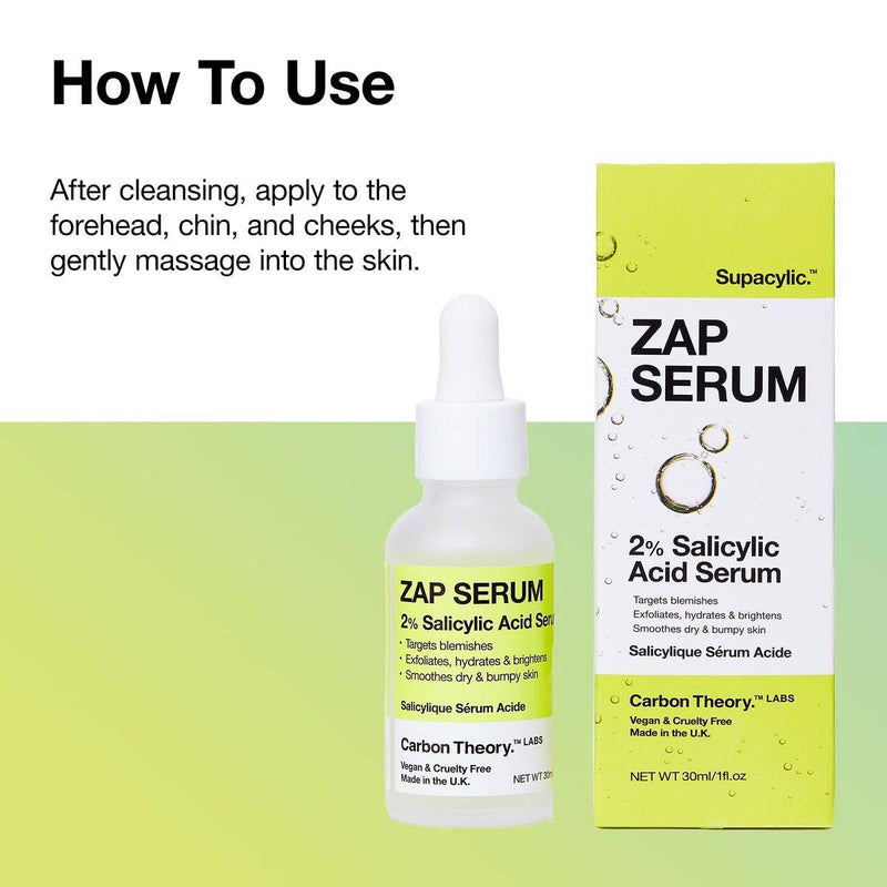 Carbon Theory Zap Supacylic 2% Salicylic Acid Serum 30ml