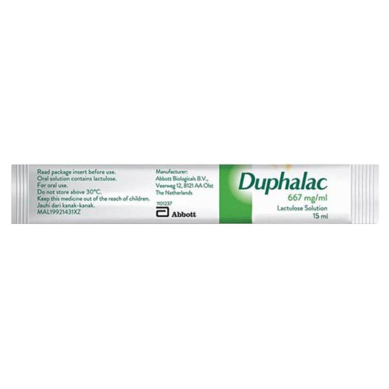 Duphalac 667mg/ml 15ml 20 Sachets - Do Not Enable