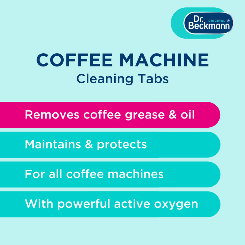 Dr. Beckmann Coffee Machine Cleaning Tabs 6 Pieces
