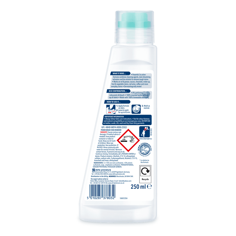 Dr. Beckmann Stain Remover Pre-Wash 250ml