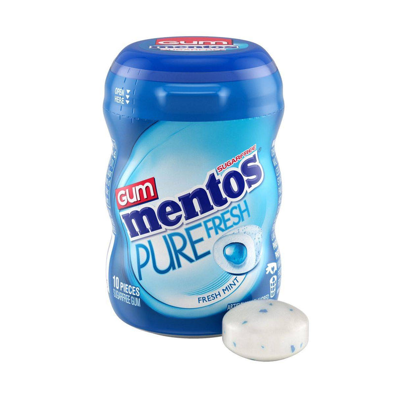 Mentos Nano Pure Fresh Chewing Gum Fresh Mint 10 Pieces