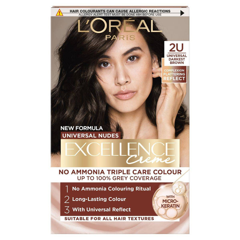 Loreal Paris Universal Nudes Excellence 2U Darkest Brown