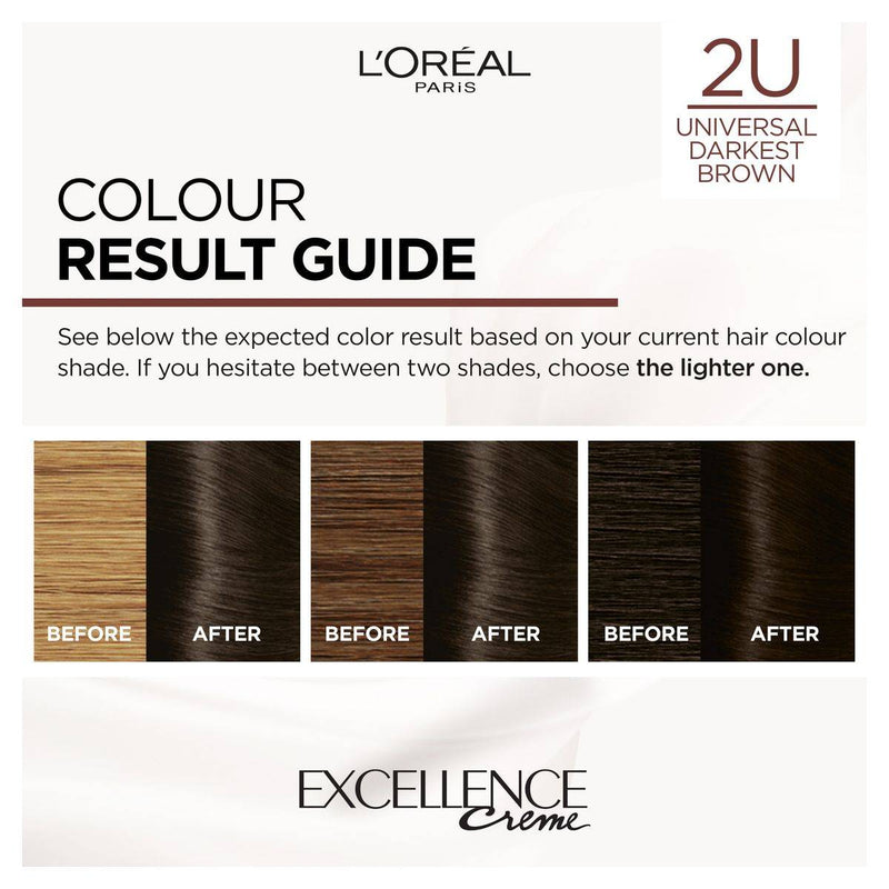 Loreal Paris Universal Nudes Excellence 2U Darkest Brown