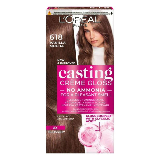 Loreal Paris Casting Creme Gloss 618 Vanilla Mocha
