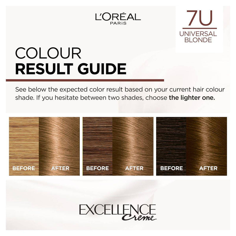 Loreal Paris Universal Nudes Excellence 7U Blonde
