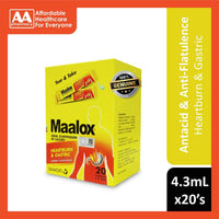 Maalox 4.3ml 20 Sachets