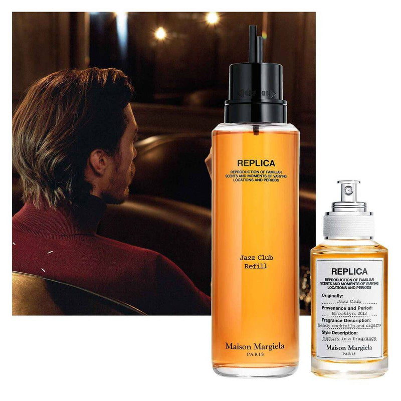 Maison Margiela Replica Jazz Club (M) Set EDT 100ml Refill + EDT 30ml Refillable