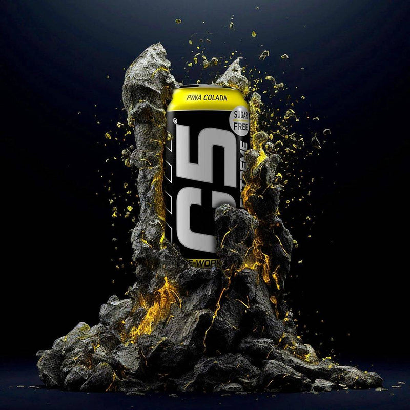 C5 Pre Workout Ready to Drink Supercharge Pina Colada 473ml