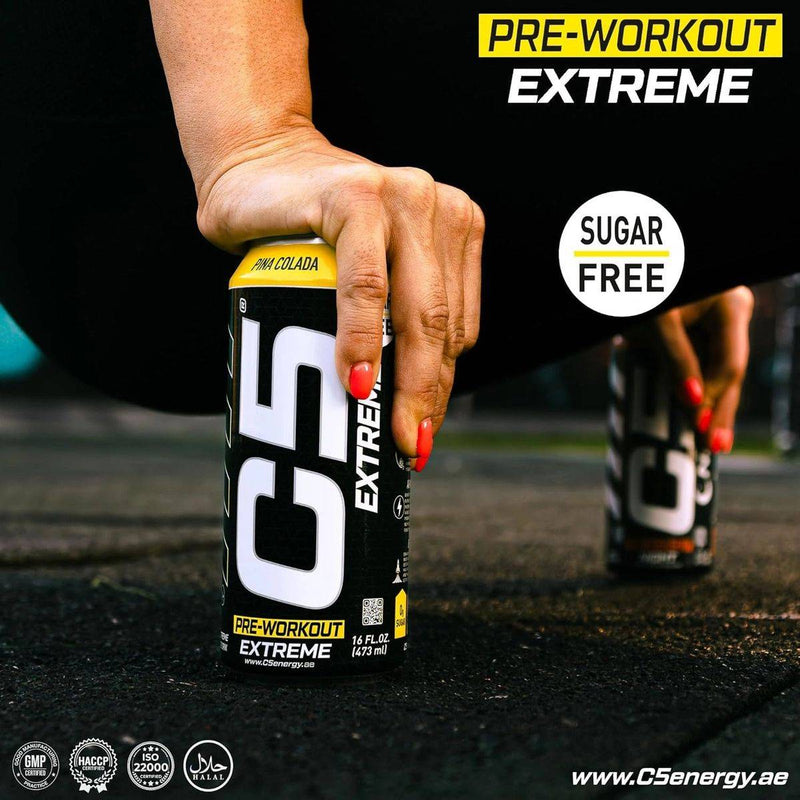 C5 Pre Workout Ready to Drink Supercharge Pina Colada 473ml
