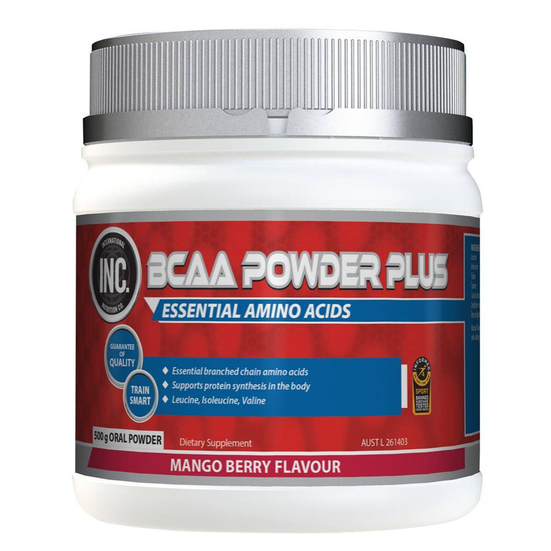 INC BCAA Plus Crisp Mango Berry 500g