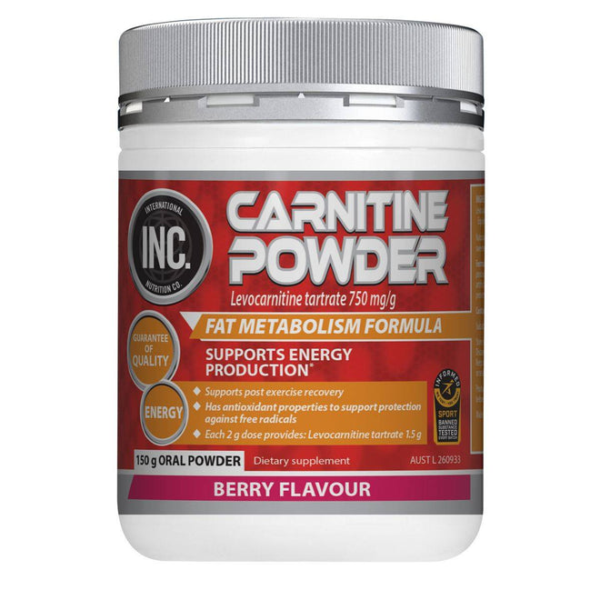 INC Carnitine Powder Berry 150g