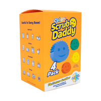 Scrub Daddy Colors Scrubber Assorted 4 Pack