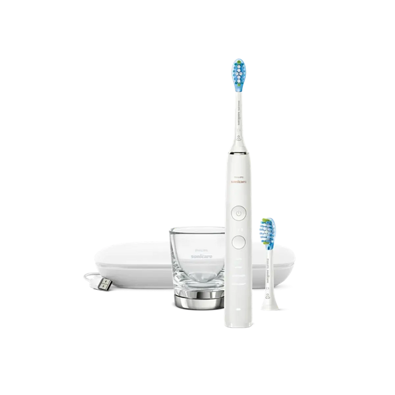 Philips Sonicare Electric Toothbrush Rechargeable Diamond Clean Smart Connected White HX9913/17