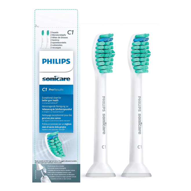 Philips Sonicare Toothbrush Heads Proresults HX6012/07 2 Pack