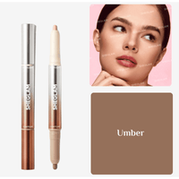 Sheglam Fine Line 2In1 Nose Contour & Highlight Pen Umber 0.5g