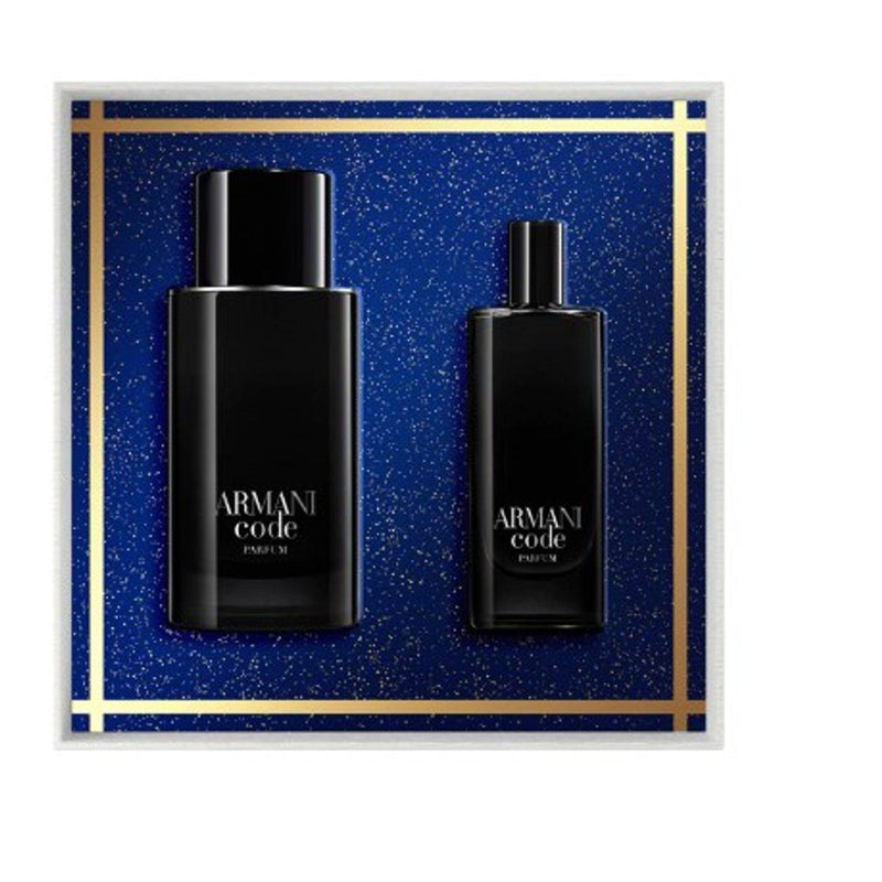 Giorgio Armani Armani Code Pour Homme Parfum 75ml Refillable + Parfum 15ml Gift Set
