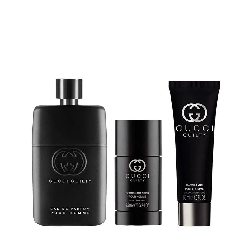 Gucci Guilty Pour Homme Eau de Parfum 90ml + Deo Stick 75ml + Shower Gel 50ml Gift Set