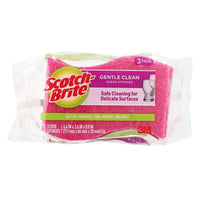 Scotch-Brite Scrub Sponge Gentle Clean 3 Packs