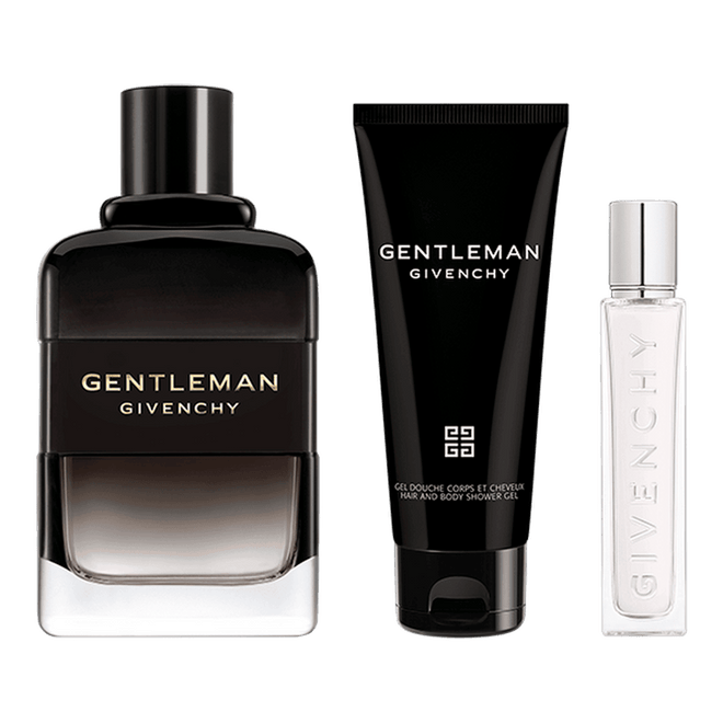 Givenchy Gentleman (M) EDP Boisee 100ml + EDP Boisee 12.5ml Travel Spray + Hair & Body Shower Gel 75ml Gift Set