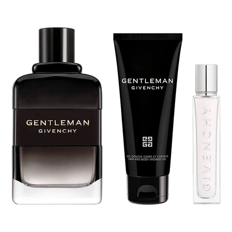 Givenchy Gentleman Eau de Parfum Boisee 100ml + Eau de Parfum Boisee 12.5ml Travel Spray + Hair & Body Shower Gel 75ml Gift Set