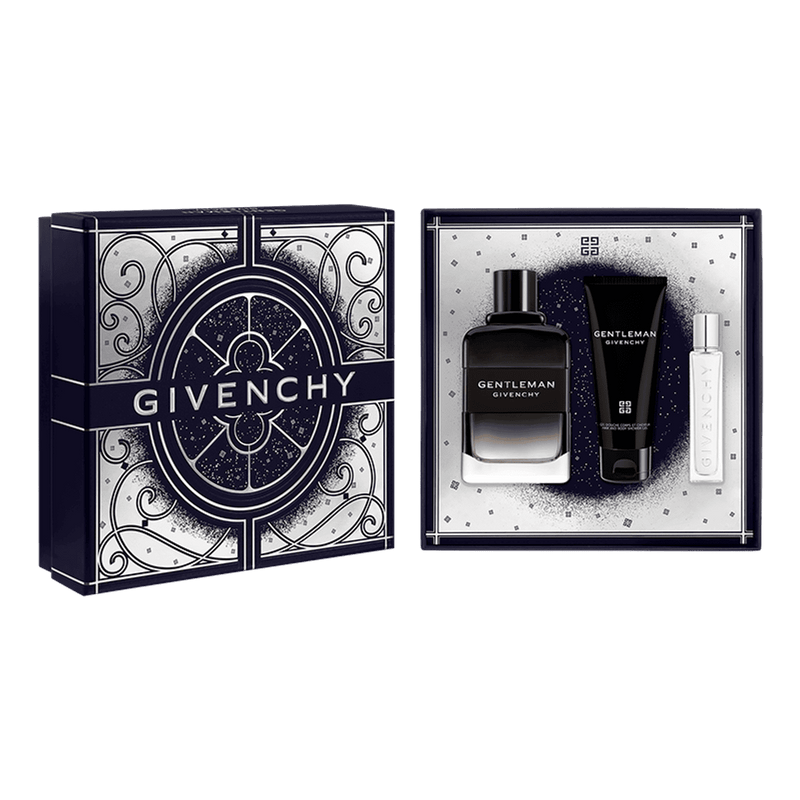 Givenchy Gentleman Eau de Parfum Boisee 100ml + Eau de Parfum Boisee 12.5ml Travel Spray + Hair & Body Shower Gel 75ml Gift Set