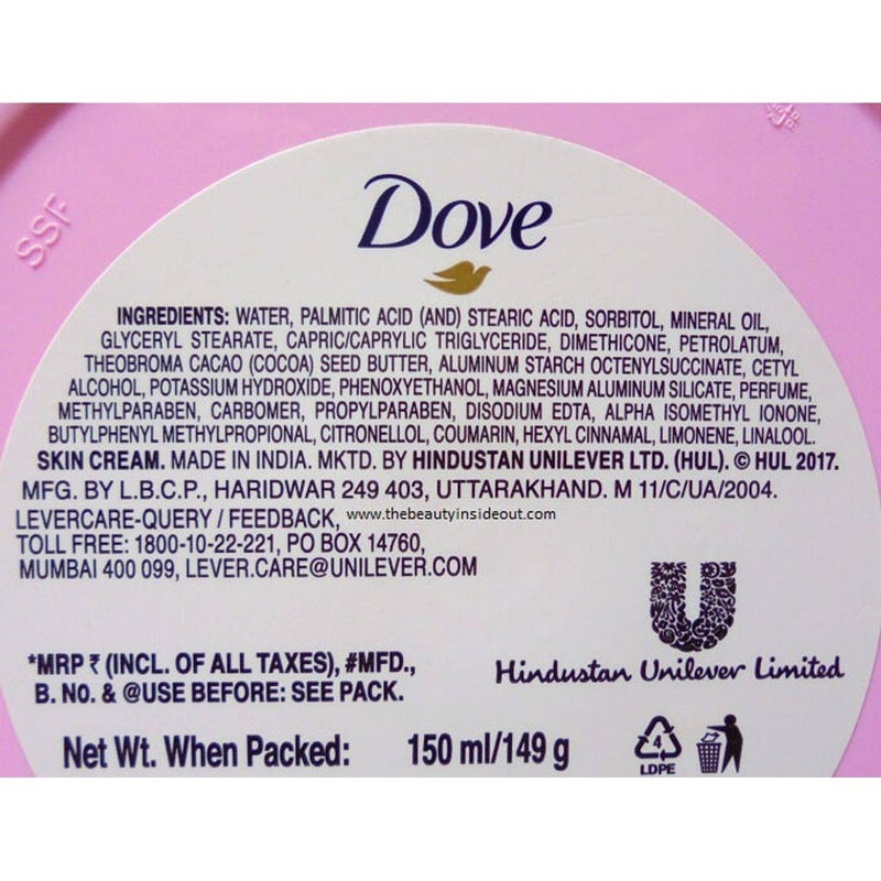 Dove Body Cream Deep Moisturisation 250ml