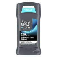 Dove Men + Care Deodorant Stick Stain Defense Clean 76g