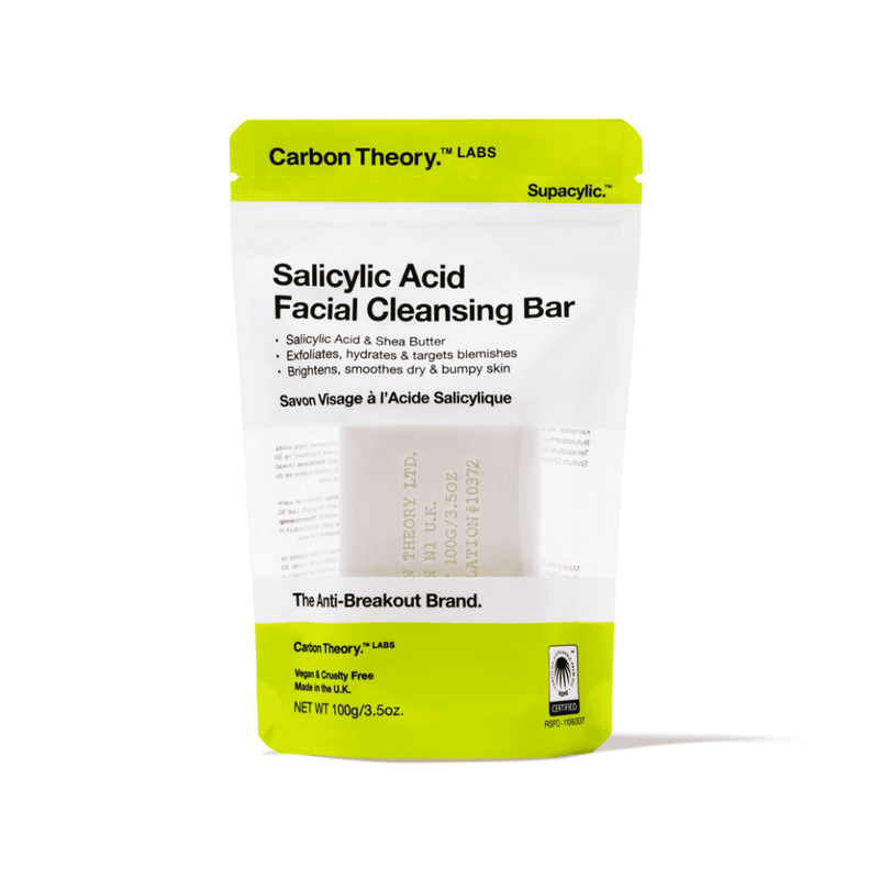 Carbon Theory 2% Salicylic Acid Facial Cleansing Bar 100g
