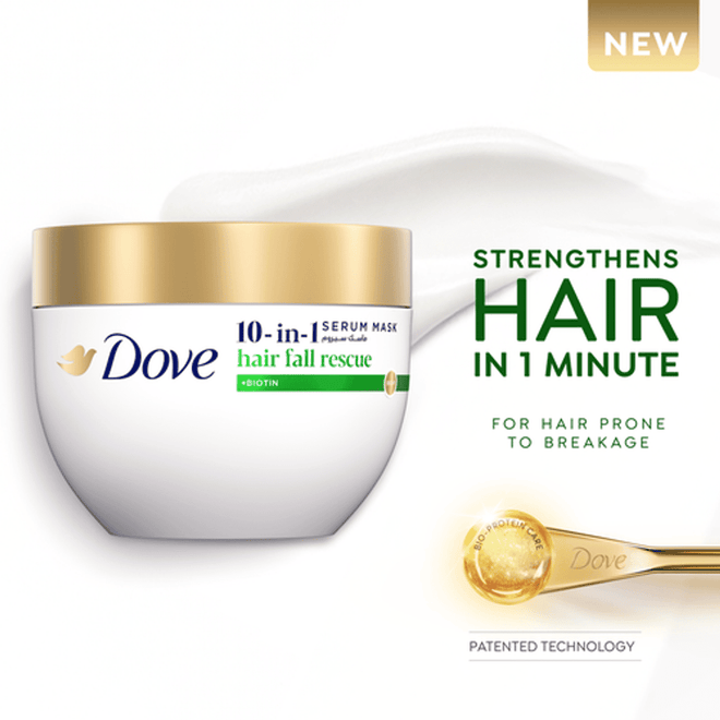 Dove Hair Serum Mask 10-In-1 Hair Fall Rescue 220ml