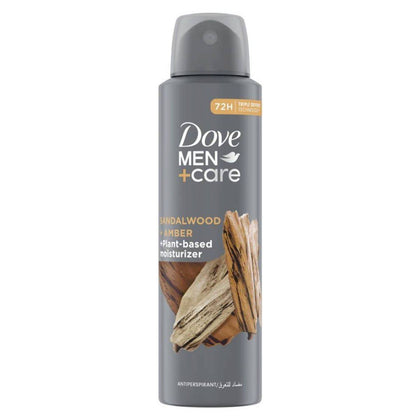 Dove Men + Care Deodorant Spray Sandalwood & Amber 150ml