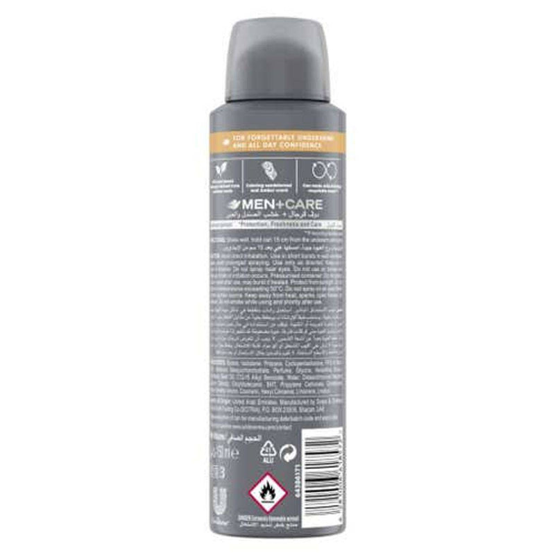 Dove Men + Care Deodorant Spray Sandalwood & Amber 150ml