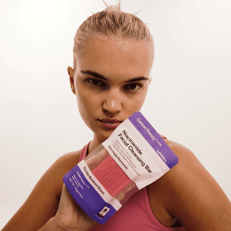 Carbon Theory Niacinamide Facial Cleansing Bar 100g