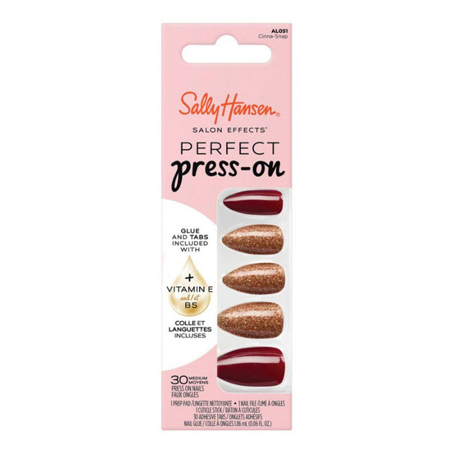 Sally Hansen Salon Effects Perfect Press-On Nails AL051 Cinna Snap