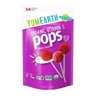 Yum Earth Organic Vitamin C Lollipops 14 Pieces