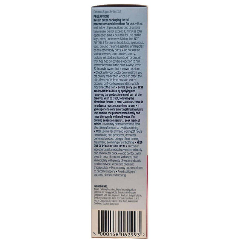 Veet Hair Removal Cream Pure Legs & Body For Sensitive Skin 100ml