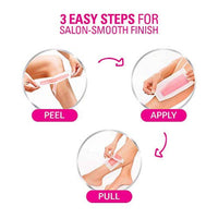 Veet Wax Strips Easy Gel Legs & Body For Sensitive Skin 20 Strips