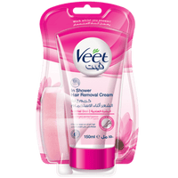 Veet Hair Removal Cream In Shower Legs & Body For Normal Skin 150g