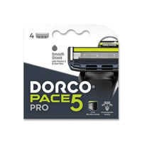 Dorco Razor Refills Pace 5 Pro Men 4 Count