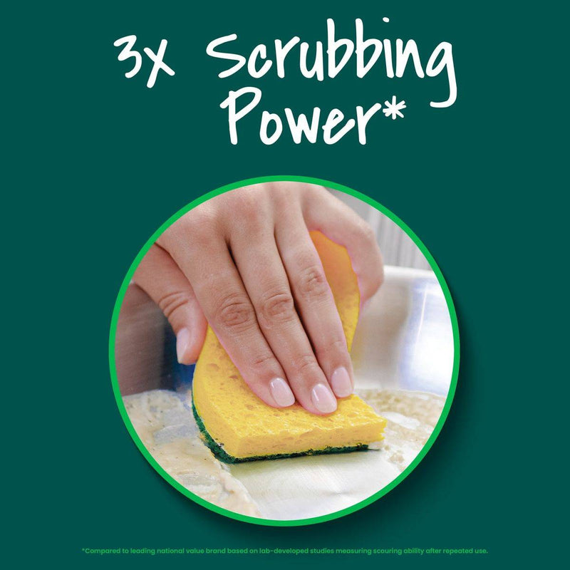 Scotch-Brite Scrub Sponge Heavy Duty 3 Packs