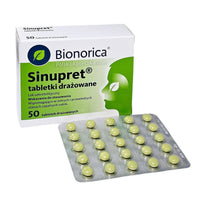 Sinupret 50 Sugar Coated Tablets