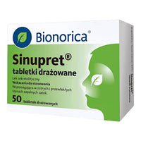Sinupret 50 Sugar Coated Tablets