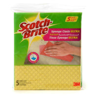 Scotch-Brite Sponge Cloths Ultra 5 Packs