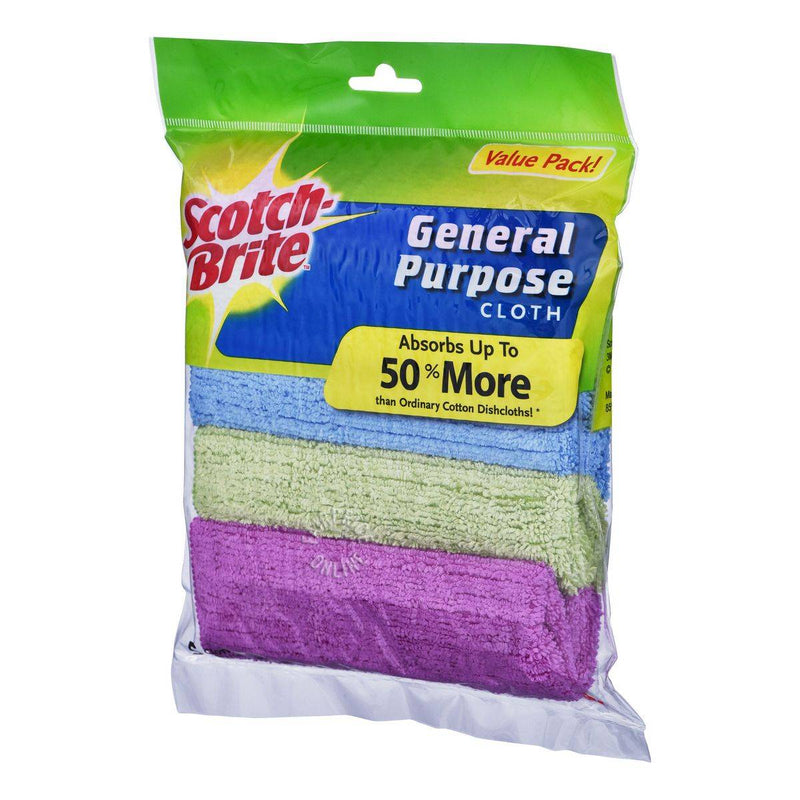Scotch-Brite Microfibre General Purpose Cloth 5 Packs