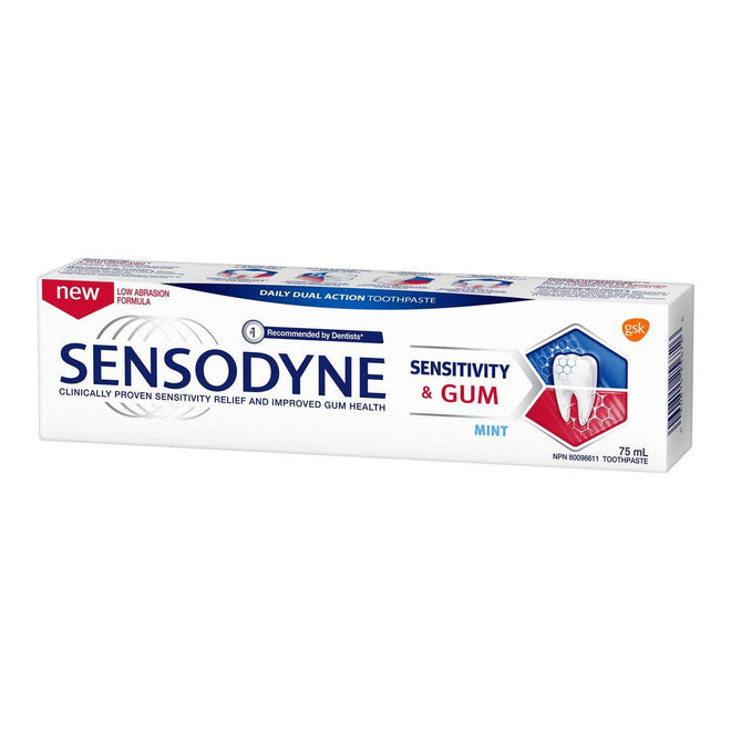 Sensodyne Toothpaste Sensitivity & Gum Mint 75ml