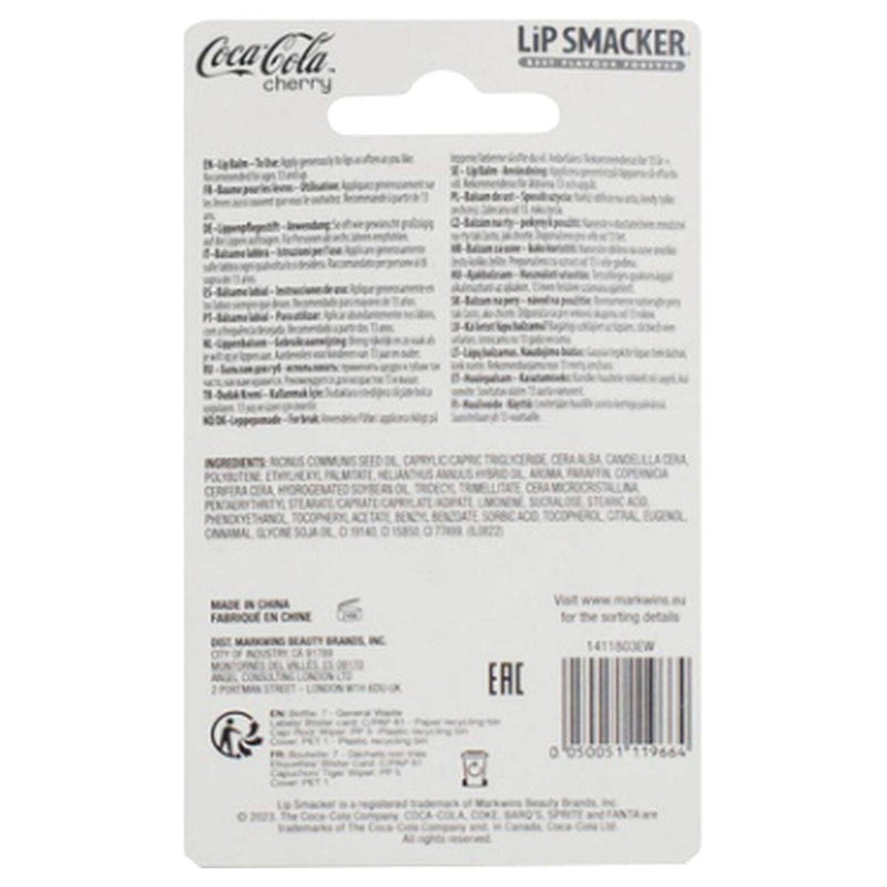 Lip Smacker Lip Balm Coca Cola Bottle Shape Cherry Coke 4g