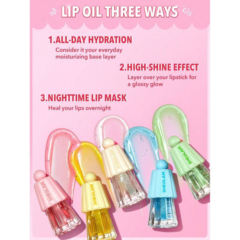 Sheglam Jelly Wow Hydrating Lip Oil Berry Involved 6g