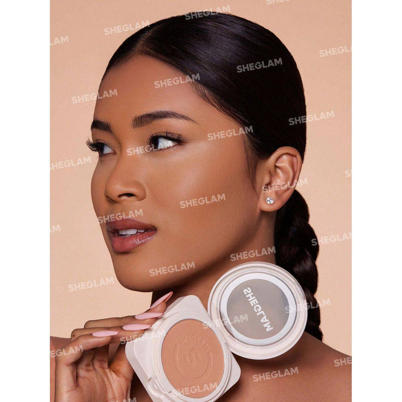 Sheglam Skin Focus High Coverage Powder Foundation Almond 11g