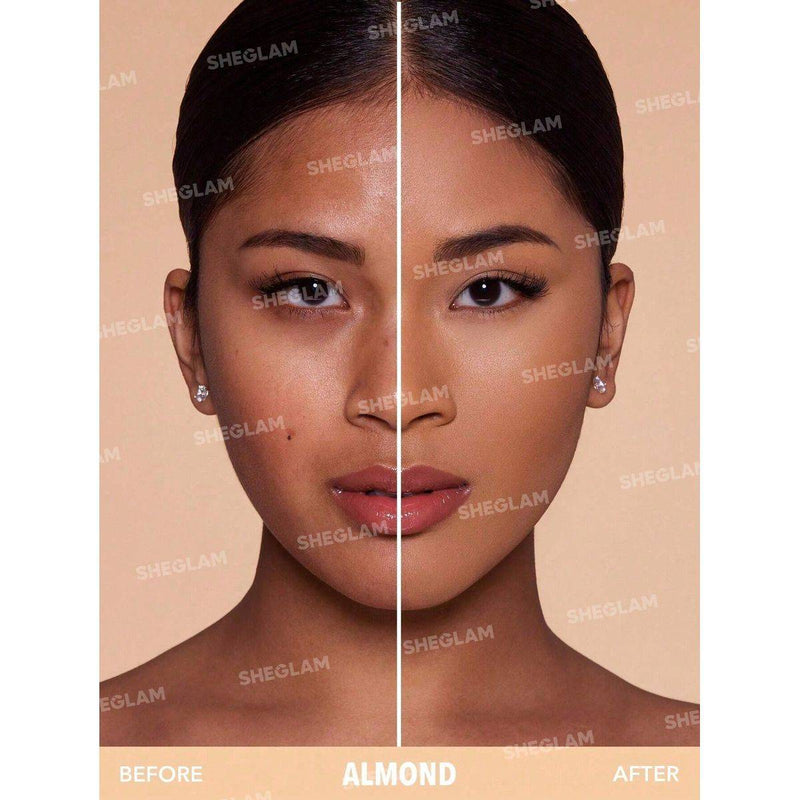 Sheglam Skin Focus High Coverage Powder Foundation Almond 11g