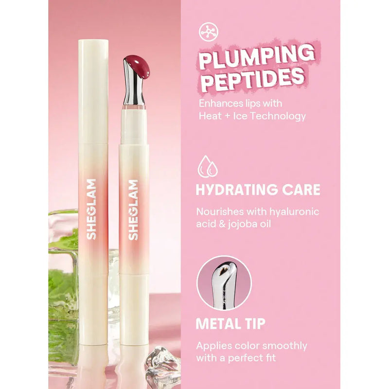 Sheglam Bold Booster Lip Plumper Blush Drizzle 1.5g