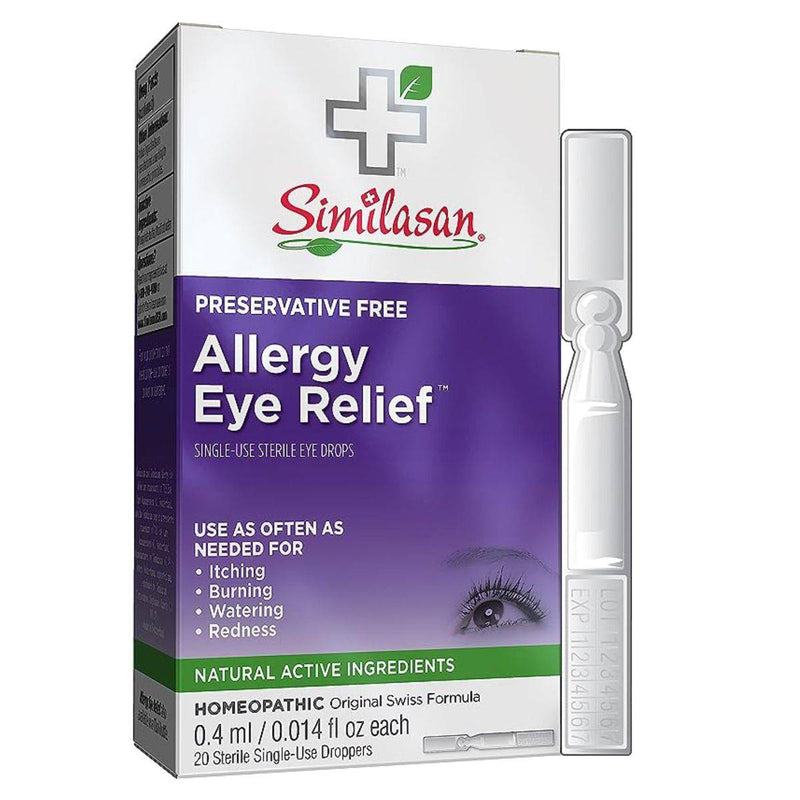 Similasan Allergy Eye Relief Drops 0.4ml 20 Single Dose Vials - Do Not Enable